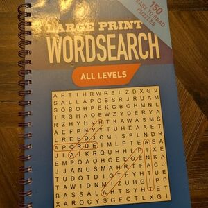 Large Print Wordsearch Puzzle Book